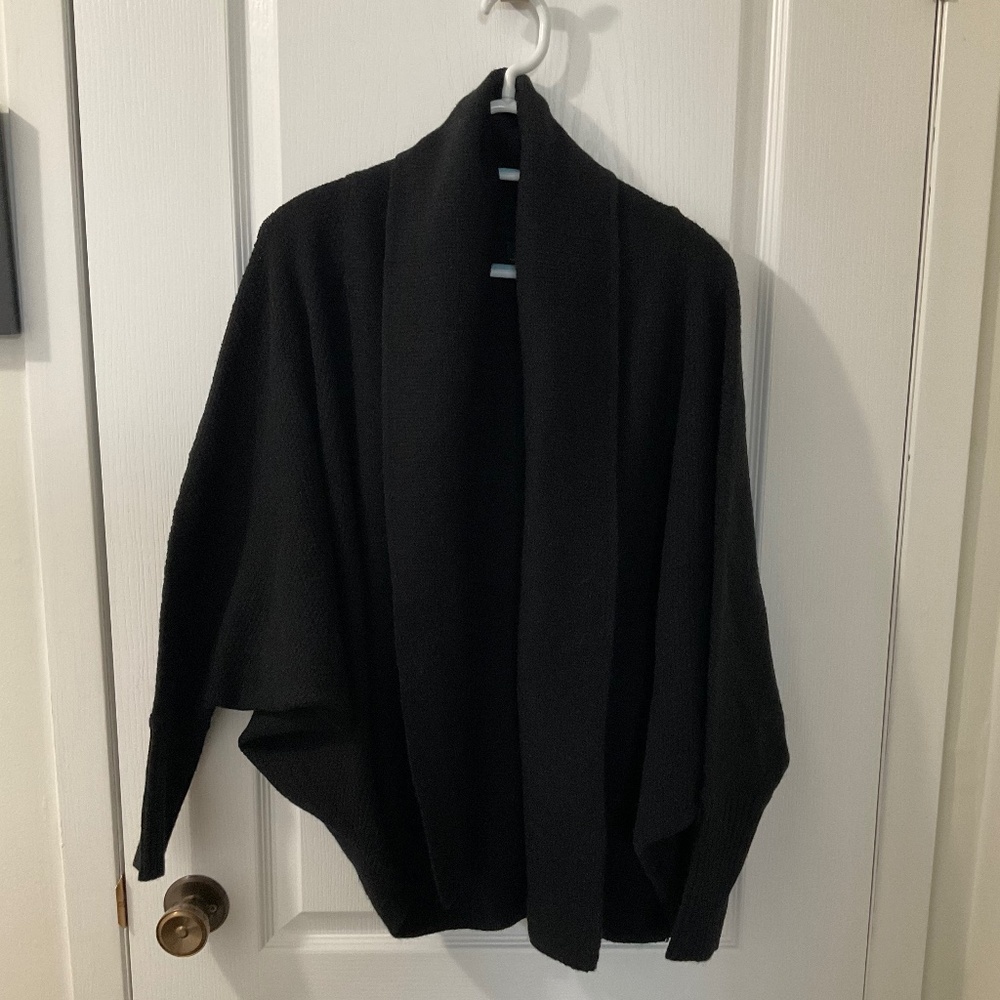 Brand new womens black open cardigan sweater